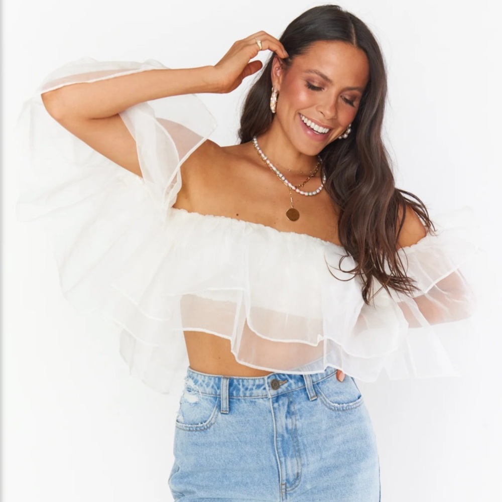 BNWT Show Me Your Mumu Rosella Ruffle Top